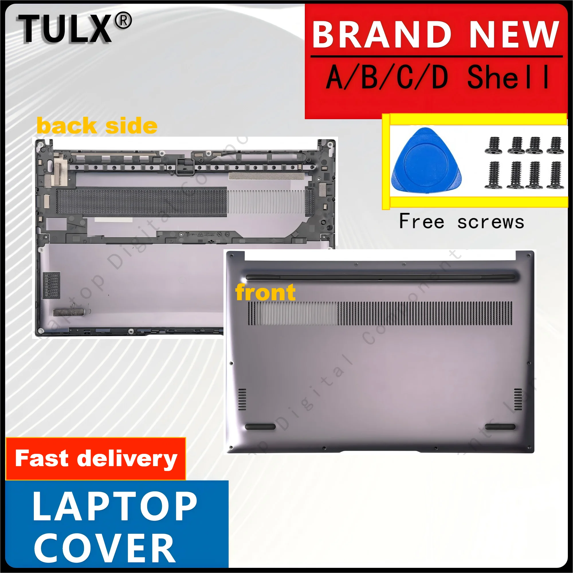 

Top Case For Matebook D14 NBD NBL/NbB Series Nbl-WAQ9R NbB-WAH9 Bottom Case