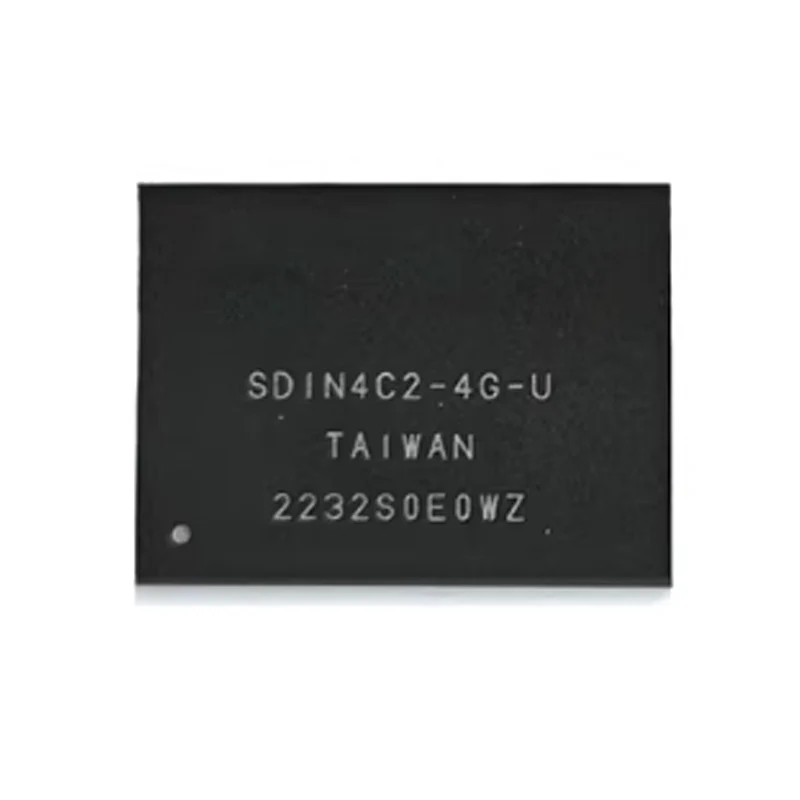 

SDIN4C2-4G Brand new original chip tail spine with U 4GB industrial grade flash memory eMMC font particles