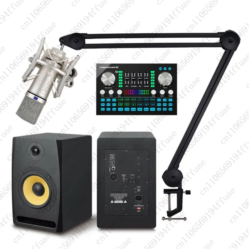 XLR Dynamic Microphone USB Microphone with Software Equalizer for Podcasting, Gaming, Sound Cards, Headphones, and Speakers