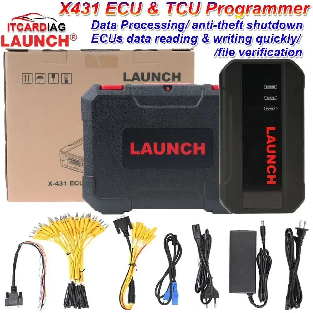 Launch X431 ECU Programmer Support ECU Read & Write Standalone Supports Checksum Correction Off ECU Programming Tool