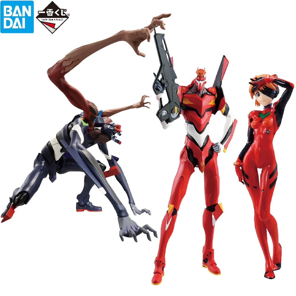 In Stock BANDAI Ichiban Kuji Evangelion Shito Shinsoku! Asuka EVA-02 Bardiel Origina Collectible Anime Figure Model Toy