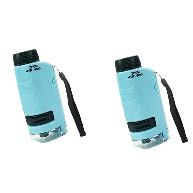 

A02F-2X Minilabsters Miniscope Kids, Mini Labsters Portable Microscope, Mini Labsters Portable Microscope (Blue)