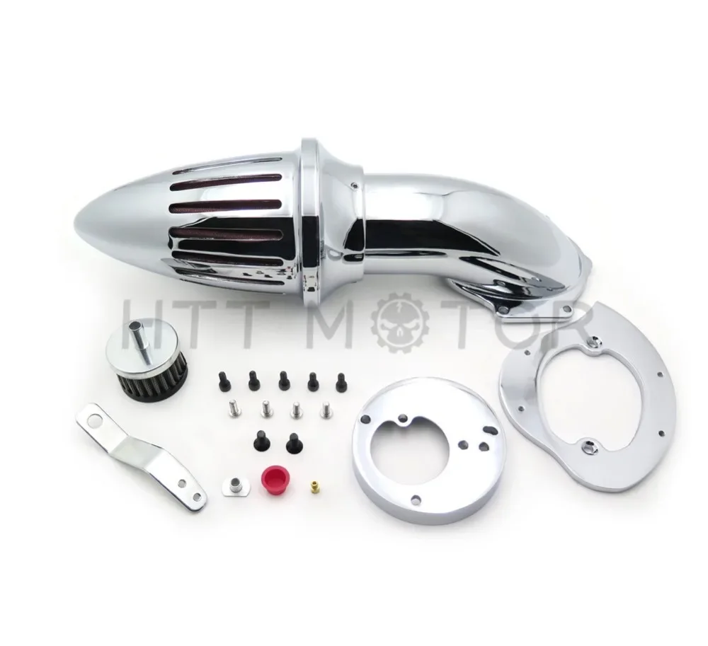 

Aftermarket Motorcycle Parts Air Cleaner Intake Kit Filter For Honda VTX1300 VTX 1300 1986-2019 CHROMED