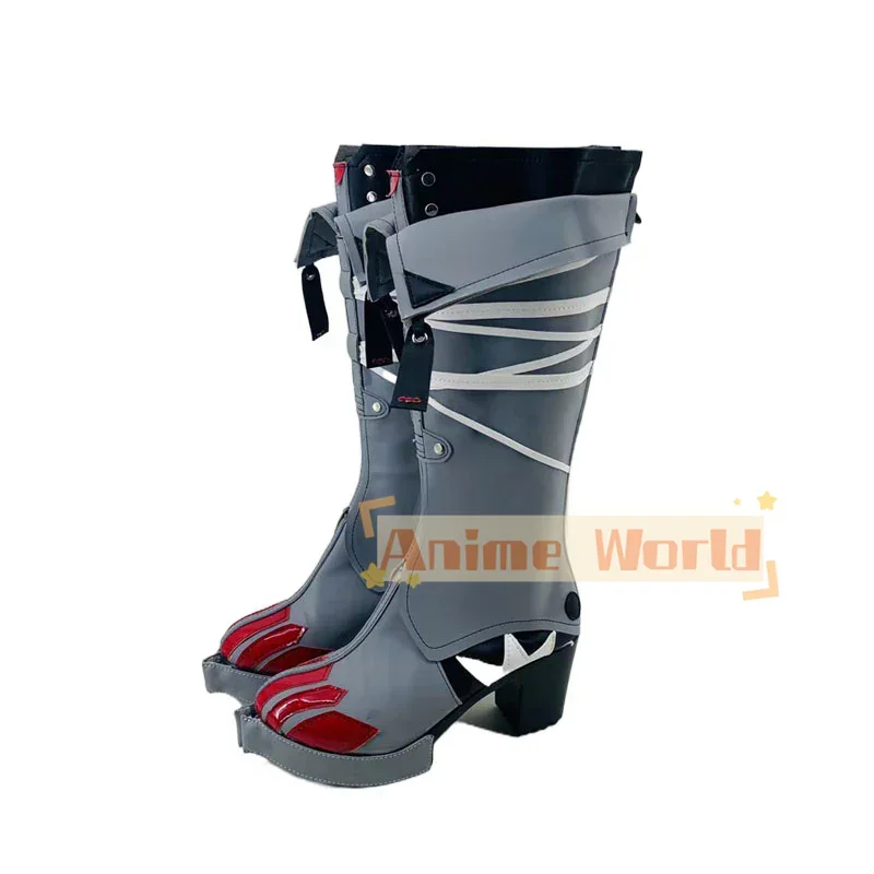 Zenless Zone Zero Jane Doe Schuhe Cosplay Stiefel Halloween Karneval Stiefel Nach Maß