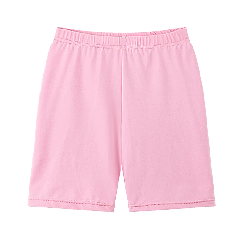 6/1 Pack Girls Solid Candy-colored Safety Underwear Girls Comfortable Breathable Leggings Boxer Elastic Waist Student Shorts