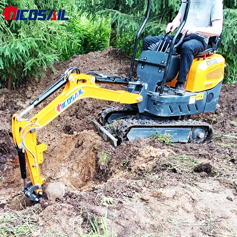 

Индивидуальный мини-экскаватор с низким уровнем выбросов, 1,2 тонны, CE EPA, для коммунальных и садовых работ, малогабаритный экскаватор для продажи