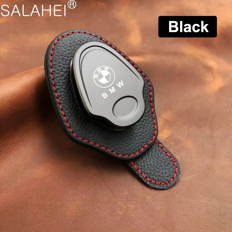 

1PCS Car Sun Visor Glasses Clip Ticket Card Storage for BMW X1 X3 X4 X5 X6 3 5 Series G30 G20 G32 G11 E46 stickers Accessories