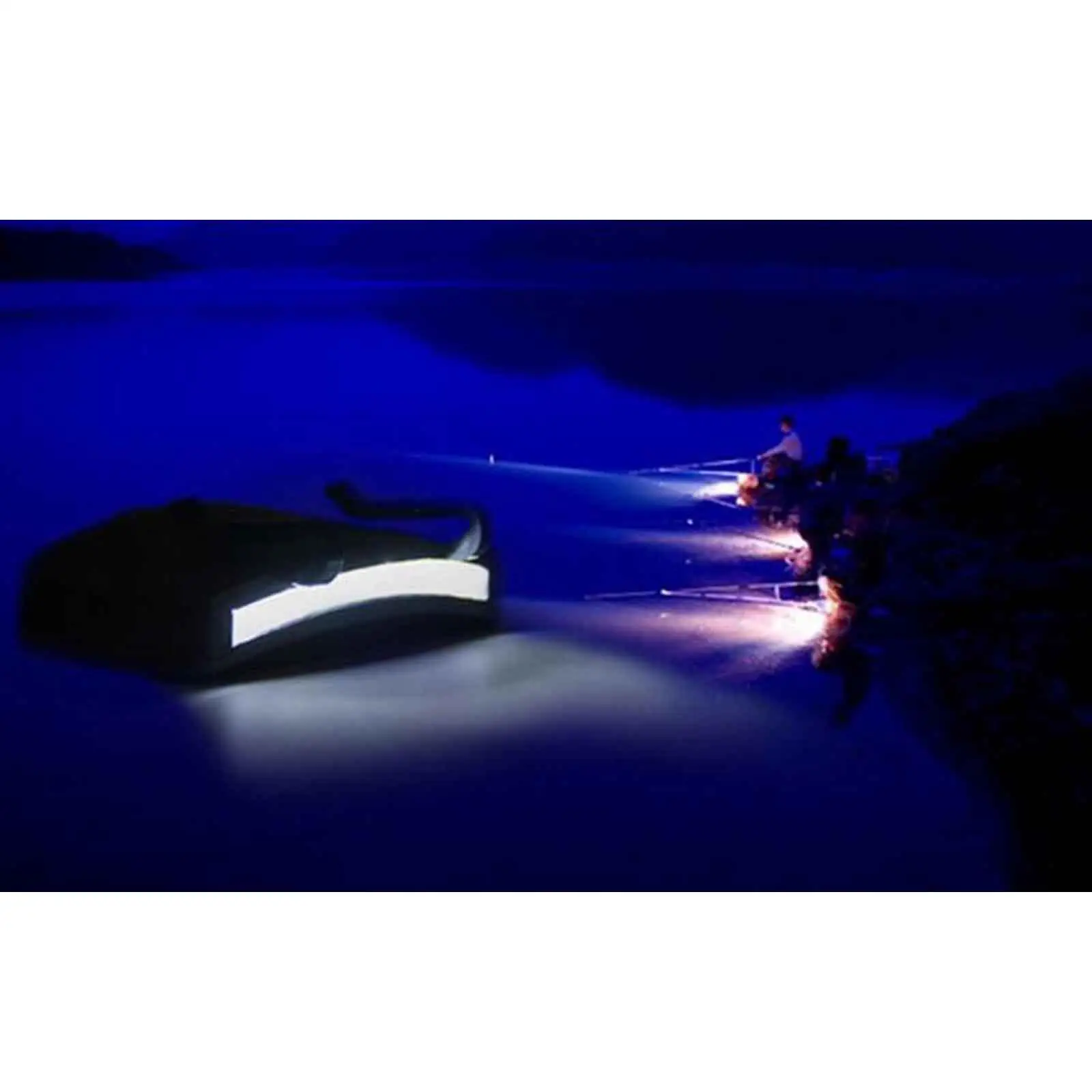Clip Head Lamp Headlight Hat Light Flashlight Fishing Camping