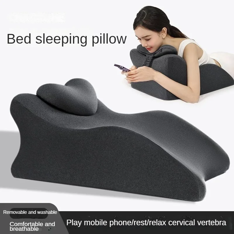 

Multi functional prone pillow ,prone sleeping, playing with mobile phone, reading, prone pillow cushio