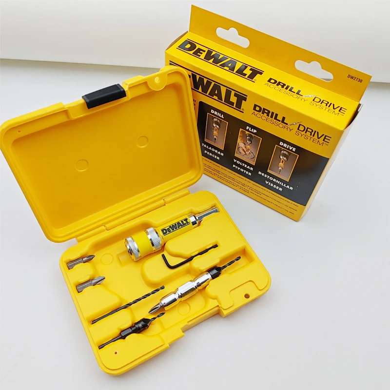 DEWALT Original DW2730 Driver/Drill Bit Set 8-Piece Quick Change Woodworking Power Tool Attachments