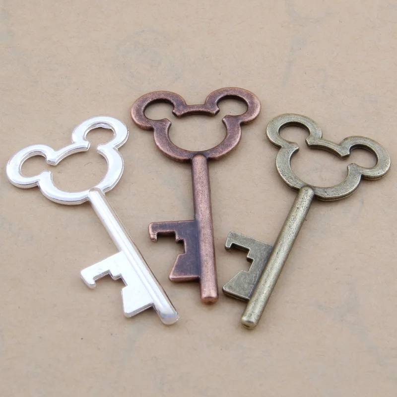 40pcs/lot Wedding Souvenirs Party Gifts Hen Party Gifts for Guest  Skeleton Key Beer Bottle Opener Four Color Choices