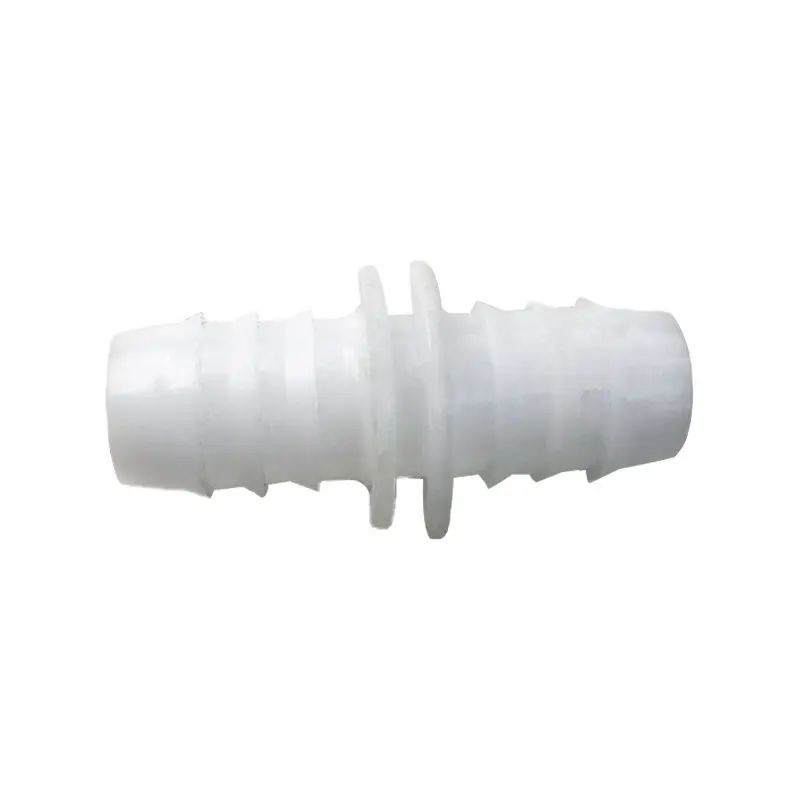 ID14 auto fastner equal diameter two-way fuel line connector straight 180 degree joint white color fuel pipe fittings 2pcs a lot