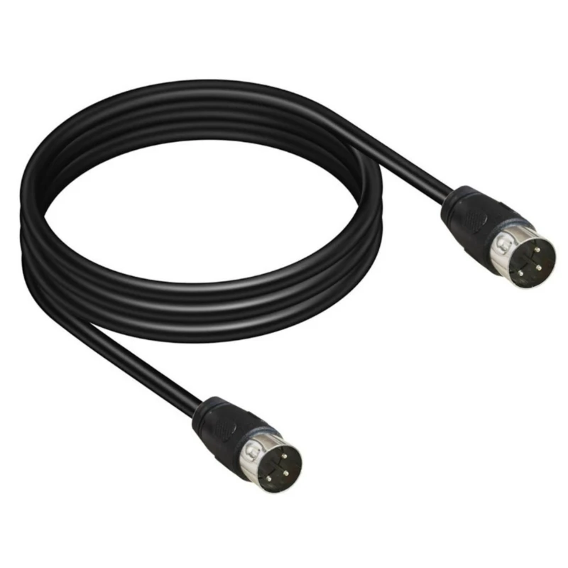 ความยาว 50 ซม. ถึง ซม. สายเคเบิลขั้วต่อ DIN 3Pin ชายกับชายสำหรับเครื่องเล่น