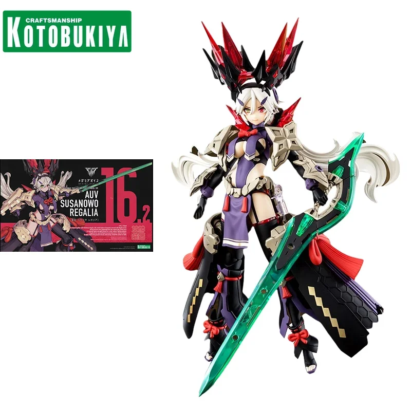 

KOTOBUKIYA оригинальный MEGAMI DEVICE16.2 аниме KP699 AUV SUSANOWO REGALIA Mobile Suit Girl фигурка модели игрушки подарки для детей