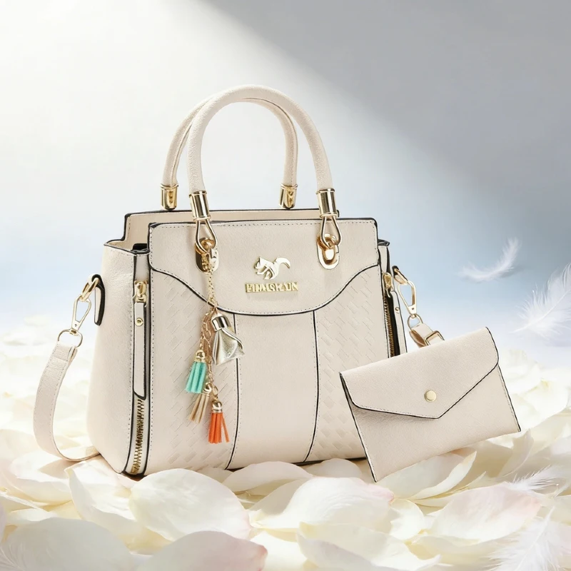 

Mother's Day gift for mom, high-end version women's handbag, light luxury women's tote bag, commuting lightweight large-capacity