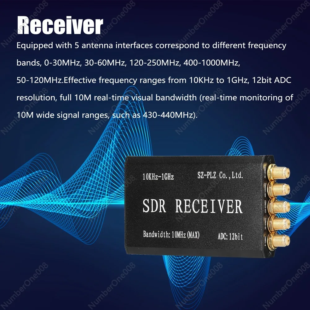 RSP1 Msi2500 Msi001 SDR Receiver Simplified Software Defined Radio Reciver Generator 10KHz-1GHz Radio Receiving Moudle