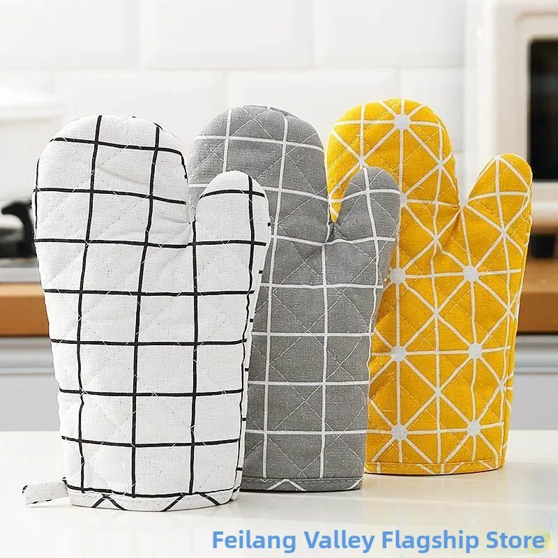 

Термостойкие кухонные перчатки для выпечки и приготовления пищи в микроволновой печи и на плите