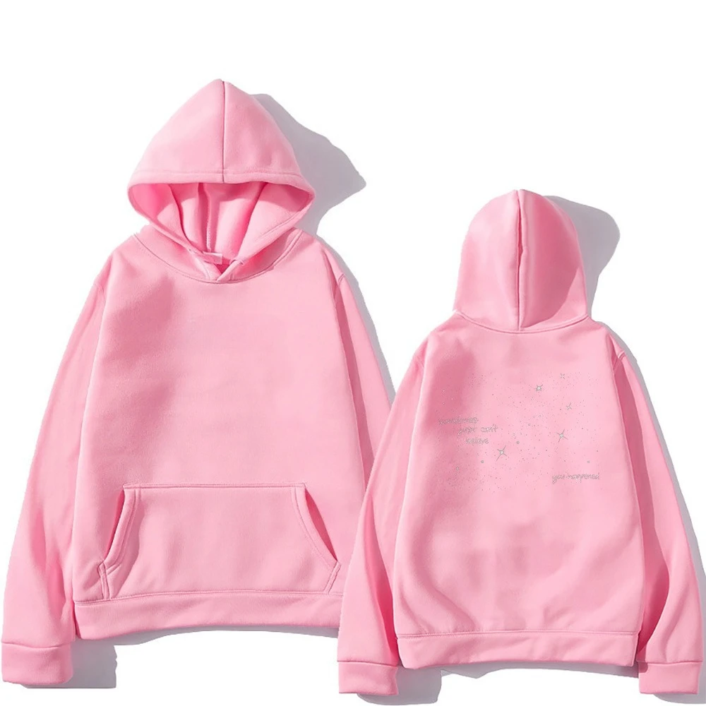 2025 Hoodie Fashion Long Hooded Sweatshirt Pullover Men's and Women's High Popularity Light Luxury Fun Printed Hoodie