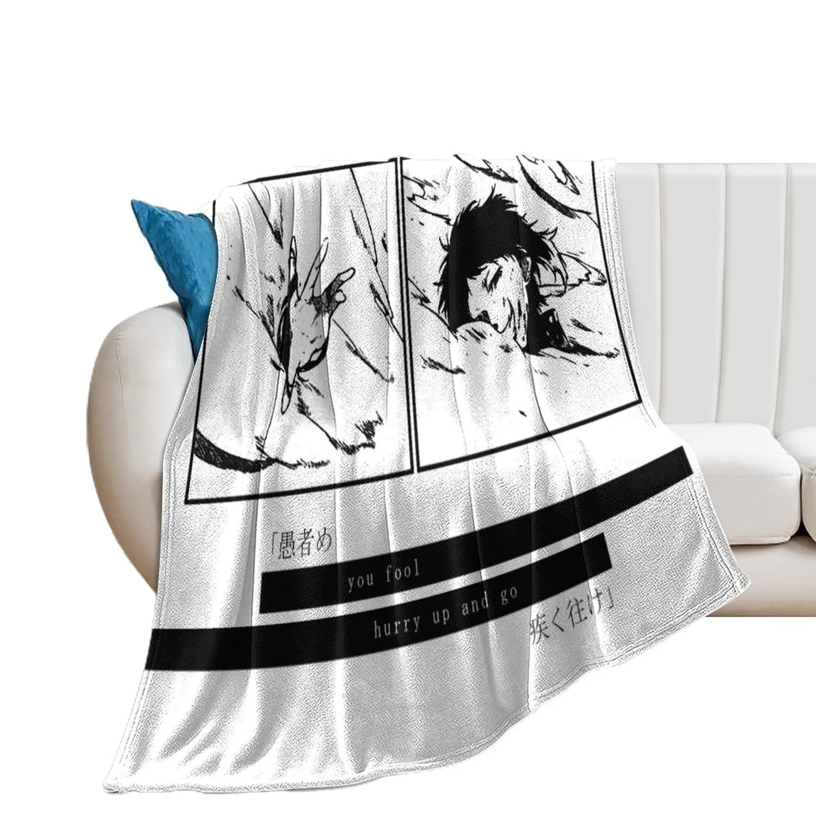 

Shin Soukoku Throw Blanket Cute sofa bed Soft Beds Flannel Fabric Blankets