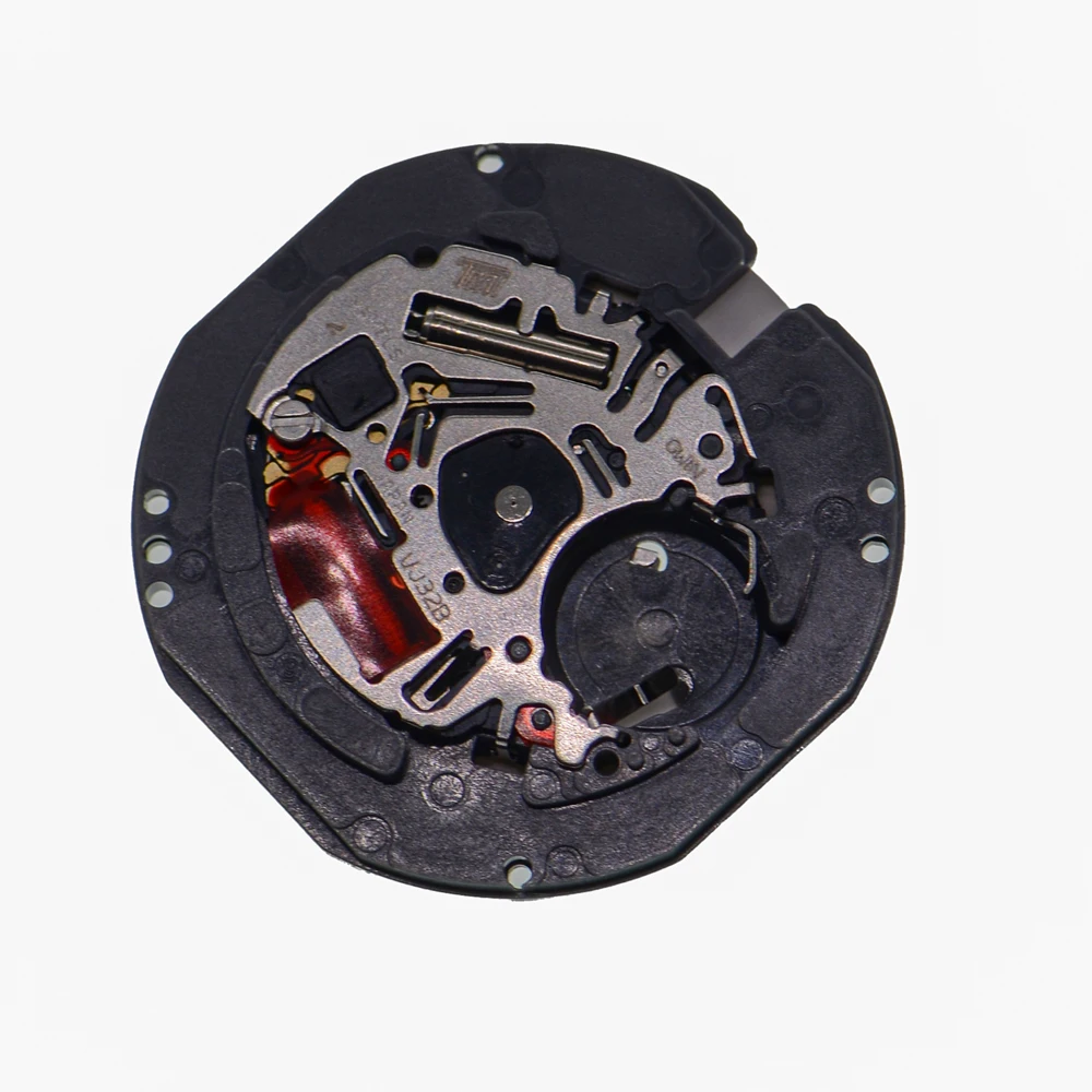 TMI-VJ32B حركة الكوارتز ، اليابانية ثلاثة الأيدي ، اكسسوارات التقويم ، إصلاح أجزاء ، القياسية مع عرض التاريخ ، VJ32B ، D-6