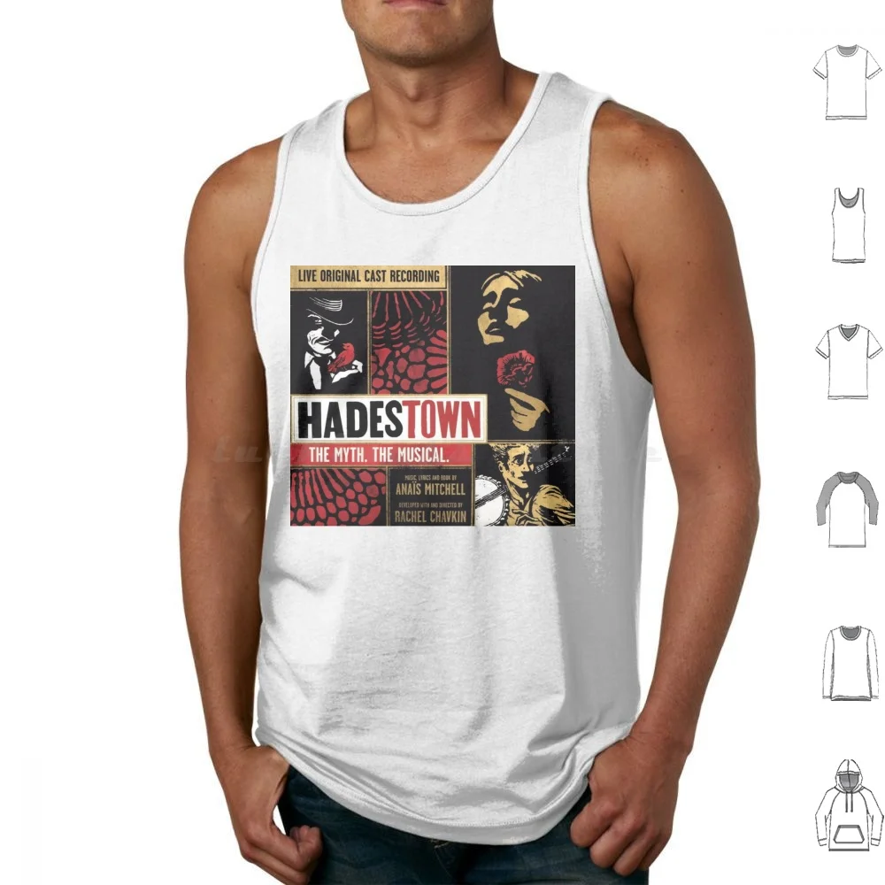 Hadestown Style Tank Tops Print Cotton Hadestown Hadestown The Musical Hadestown Musical Hades Persephone Orpheus