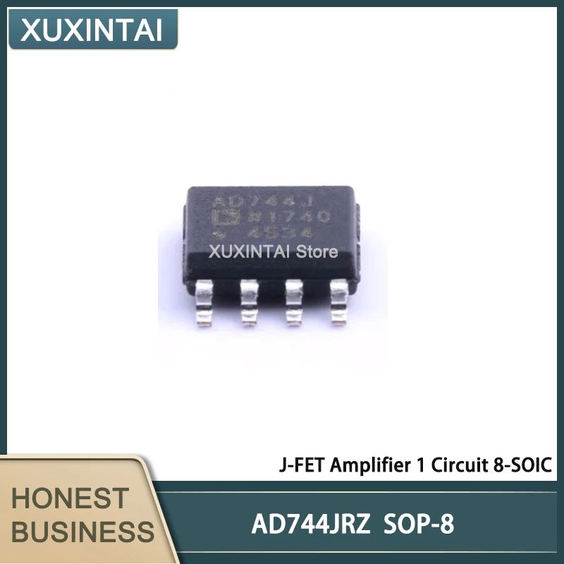 5Pcs/Lot  New Original  AD744JRZ  AD744  J-FET Amplifier 1 Circuit 8-SOIC