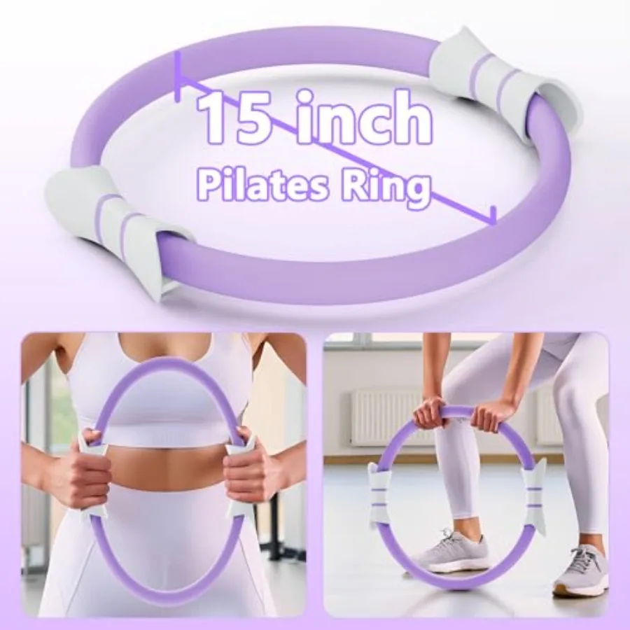 Pilates Ring Magic Circle For Inner Thigh Arm And Core Toning_voghion.com