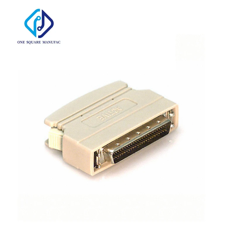 HPDB 50P straight-through scsi cable DB9 DB15 cable 28AWG 1.5 Meters