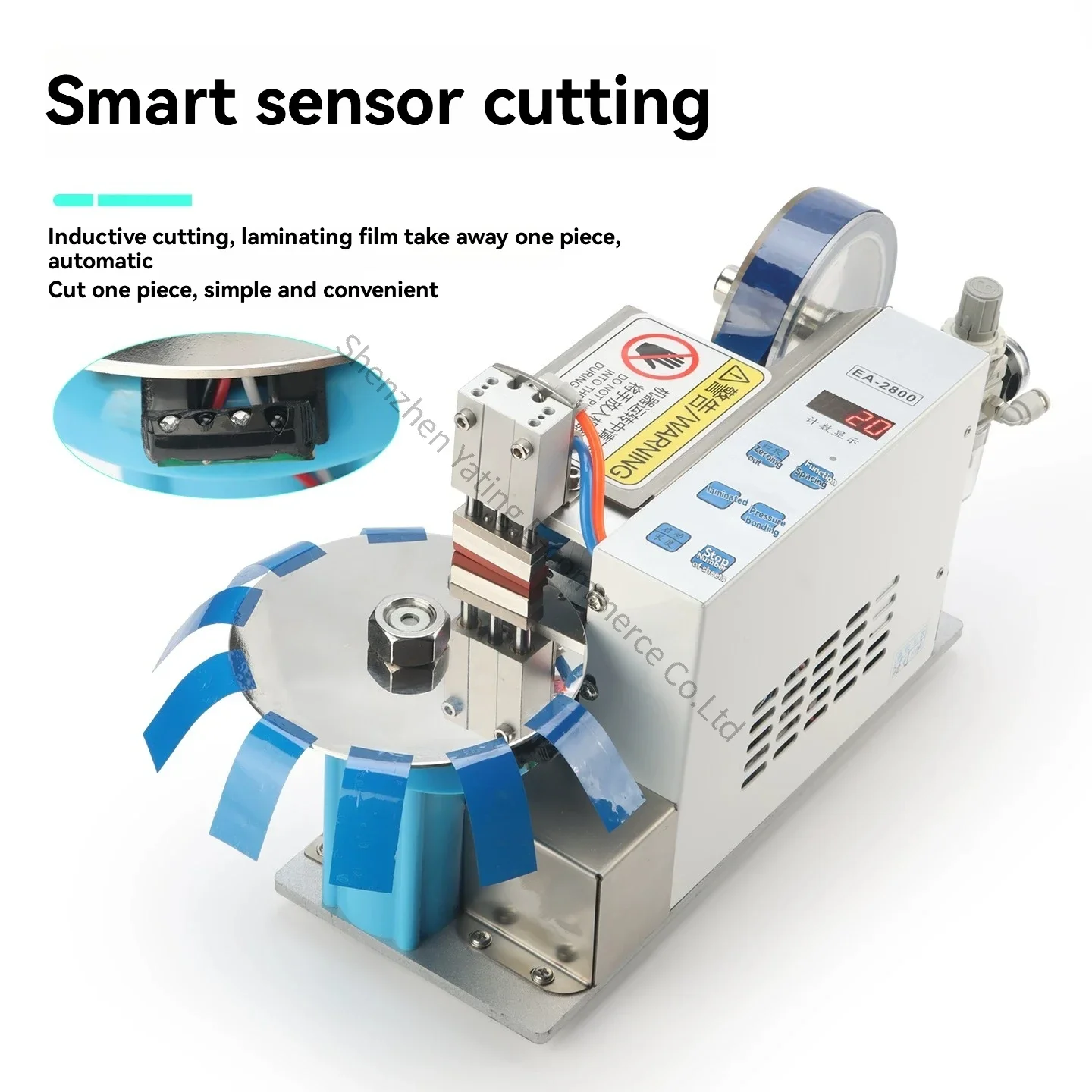 Intelligent Adhesive Paper High Temperature Adhesive Thin Tape Pneumatic Adhesive Paper Machine Glue Cutting Automatic