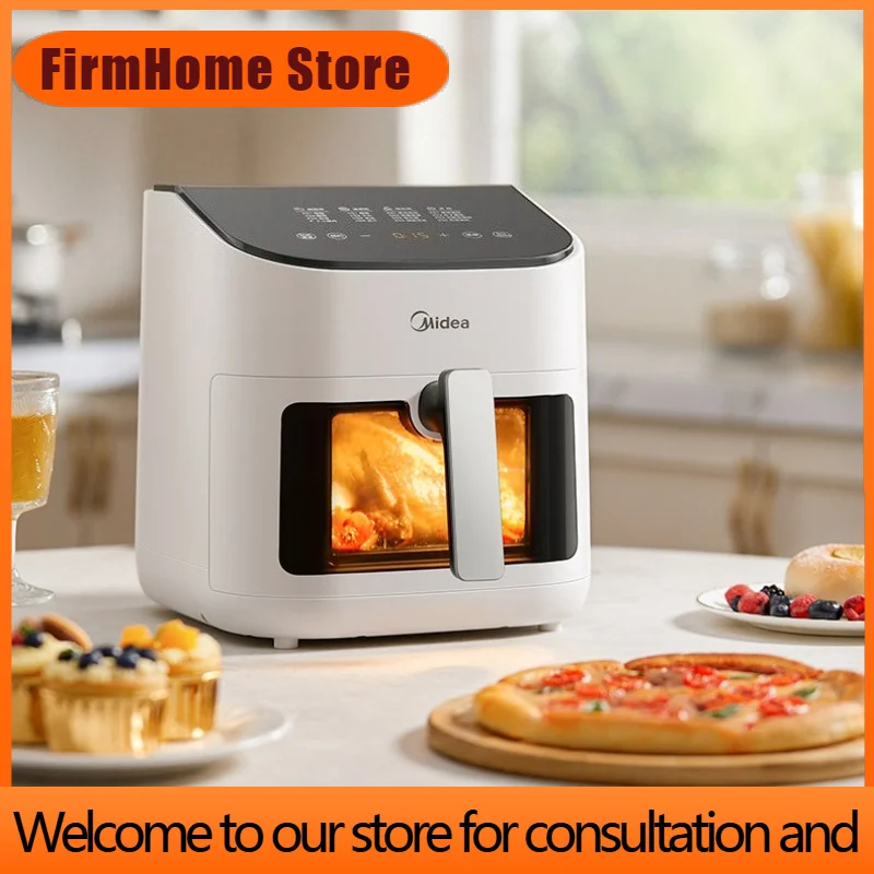 FirmHome StoreHousehold Large - Capacity Air Fryer Oven With Smart Touch - Control And Visible Window, Model