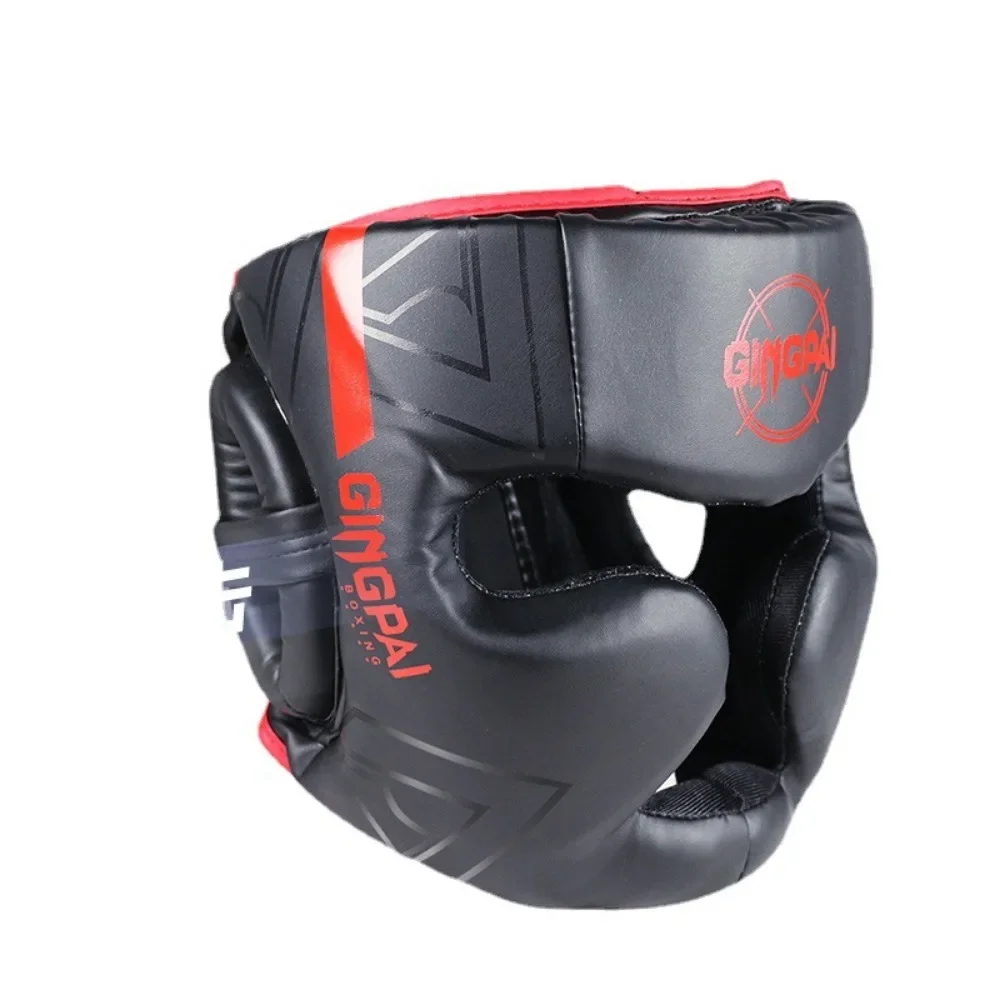 

Boxing Headgear for Men Women Muay Thai KickBoxing Safety Head Guard Sparring Closed Type Head gear with Full Face Coverage