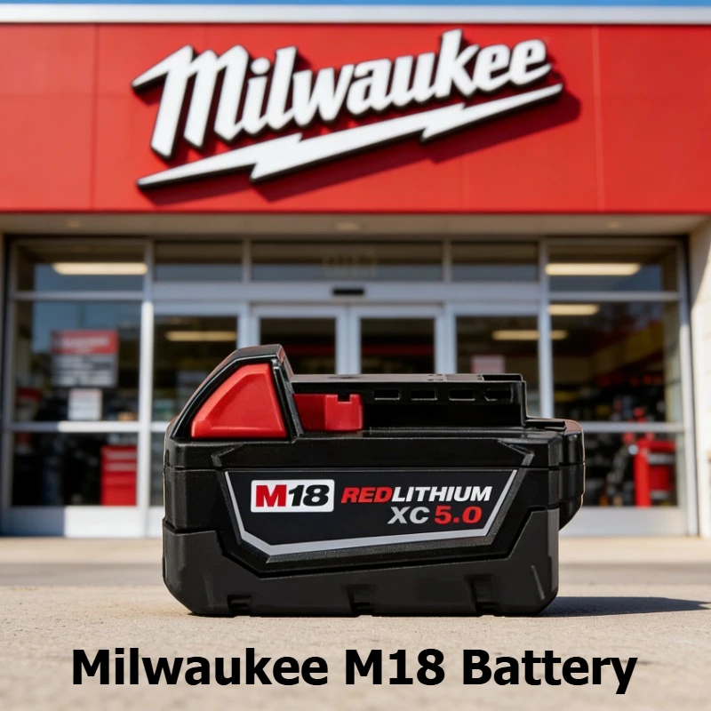 

New Milwaukee M18 6.0Ah-8.0Ah-12.0Ah High Output Battery 18V Lithium-ion Rechargeable for Milwaukee M18 Cordless Power Tools