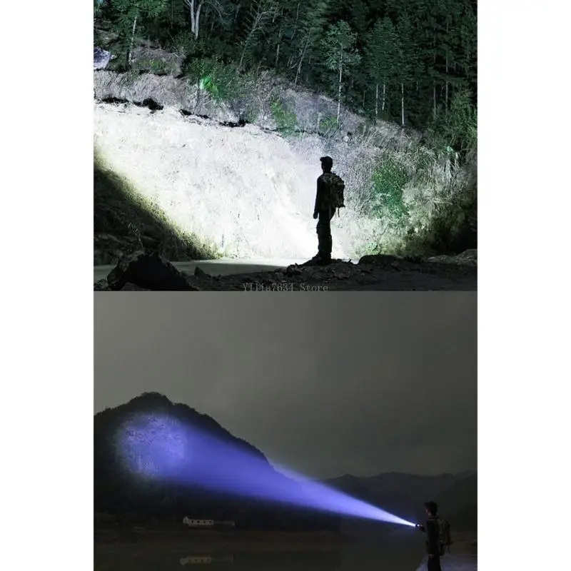 Small Portable Handheld Torch Strong & Long Battery for Camping