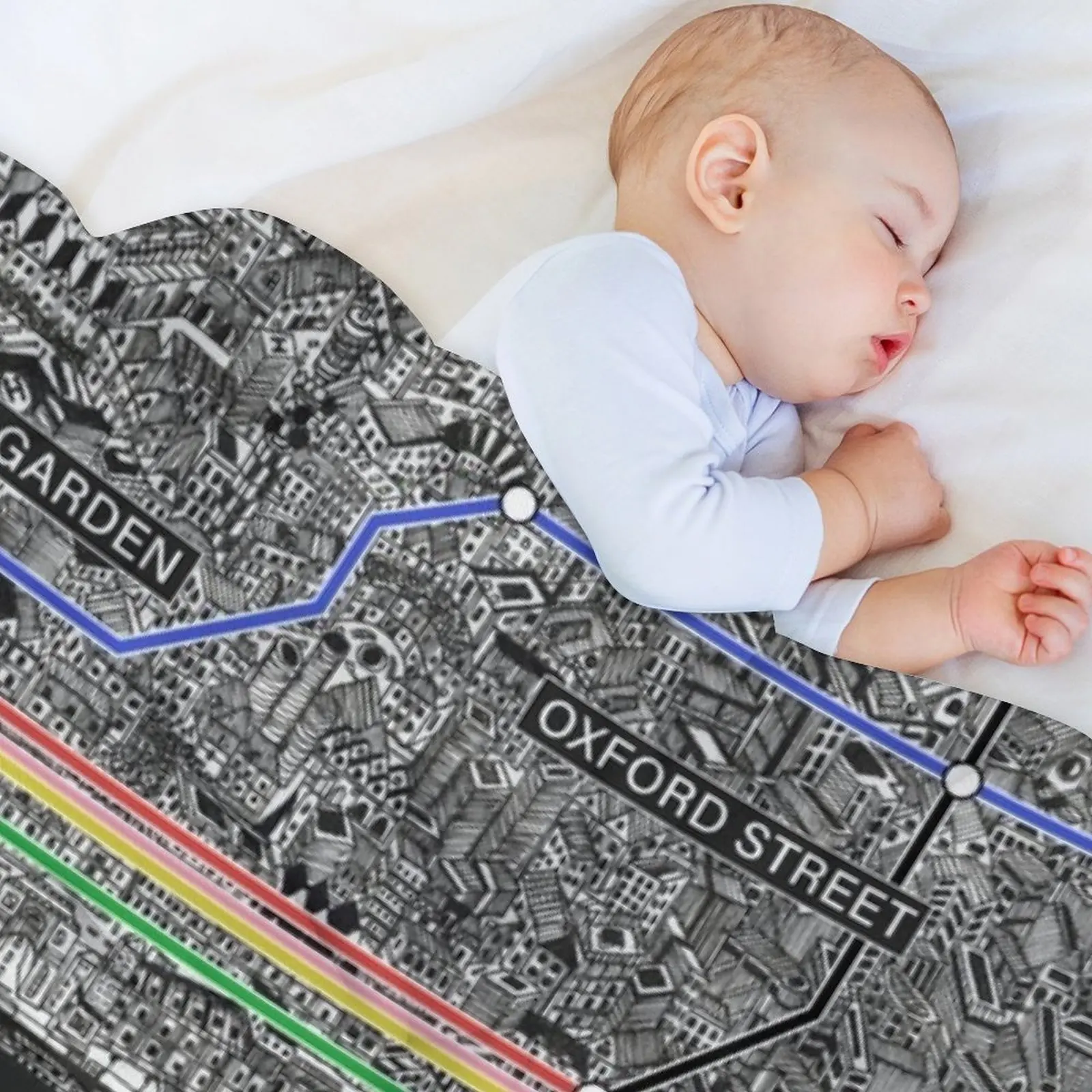 خريطة مدينة لندن رمي بطانية أفكار هدايا عيد الحب فروي بطانيات مخصصة فضفاضة #5