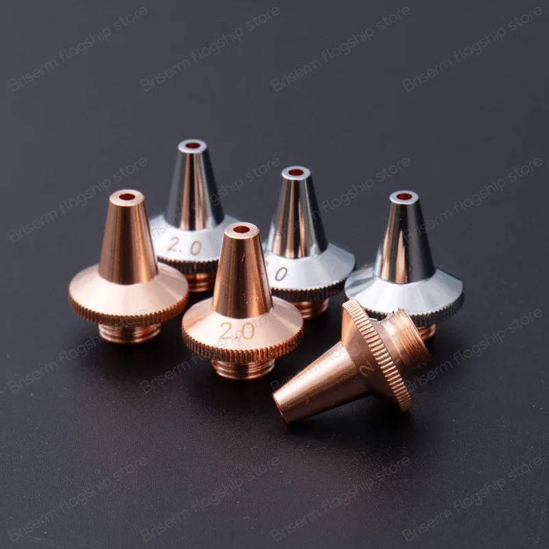 Raytools 3D Laser Nozzle M8 M6 H19 Laser Tube Cutting Nozzle Single Double Chrome 1.0-4.0 For Ospri Pipe Cutter