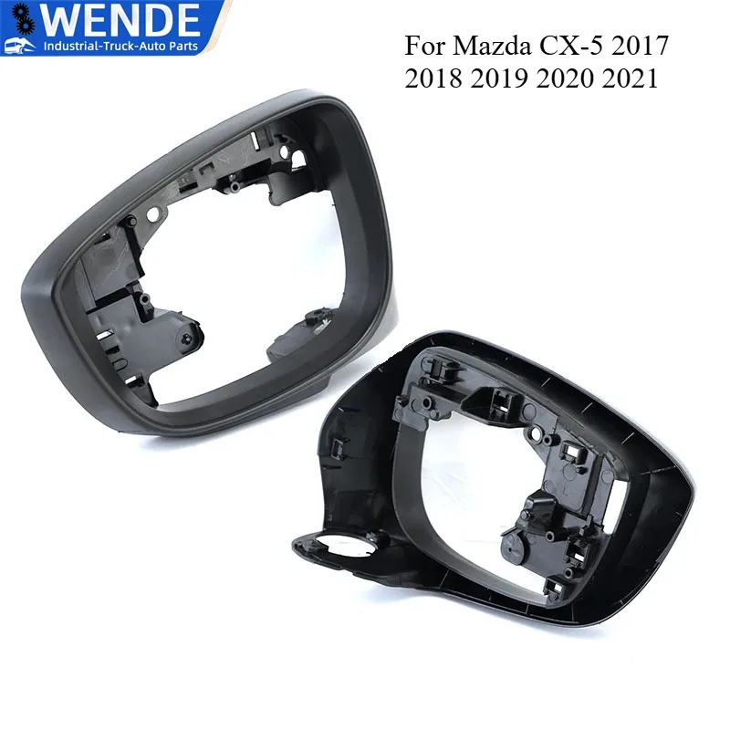 

Крышка рамки левого/правого бокового зеркала для Mazda CX-5 2015-2016 CX-3 2016-2019, корпус зеркала заднего вида, замена крепления на дверь