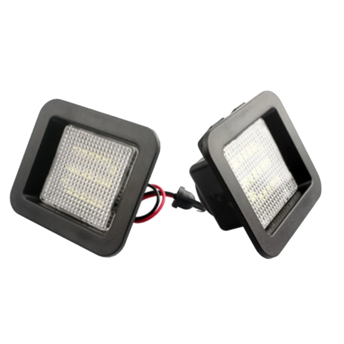 Car LED Rear License Number Plate Light Lamps for Ford F-150 2015-2018 F-150 Raptor Car Accessories