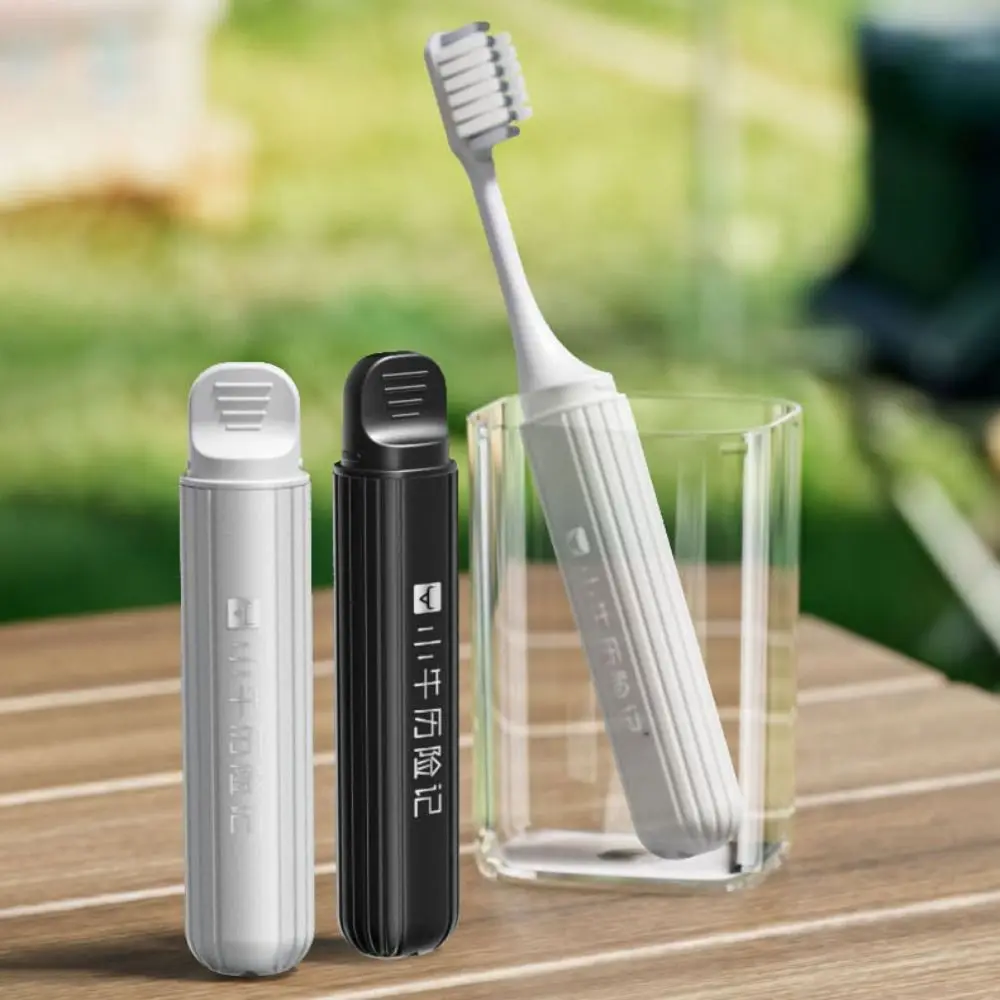 

3Pcs Foldable Orthodontic Toothbrush Tooth Cleaning Inter-Dental Soft-bristled Single Brush Gingival Sensitivity Head Flat