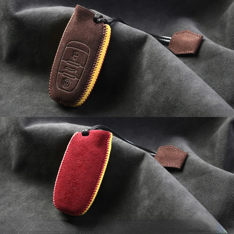 Suitable For Lamborghini Huracan Suede Car Remote Key Case Cover Multiple Styles and Colors Available Special Car Special Use