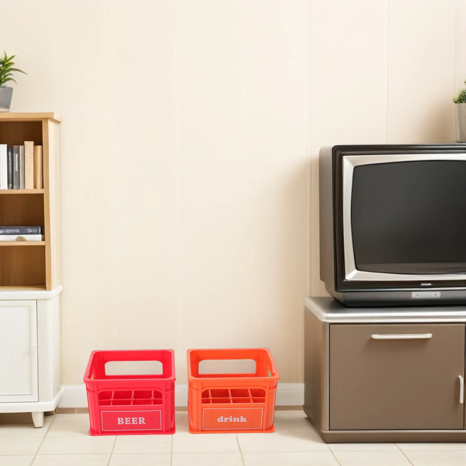 10 pçs mini caixa de cerveja realista micro pub acessório para casa de bonecas cozinha barra cena caixa vinho em miniatura cesta armazenamento pequena casa