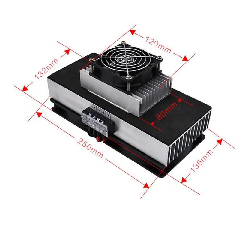 

XH-X205 Semiconductor Electronic Refrigeration Small Air Conditioning Pet Room Cabinet Cooling Air Conditioner Fan Low Voltage R