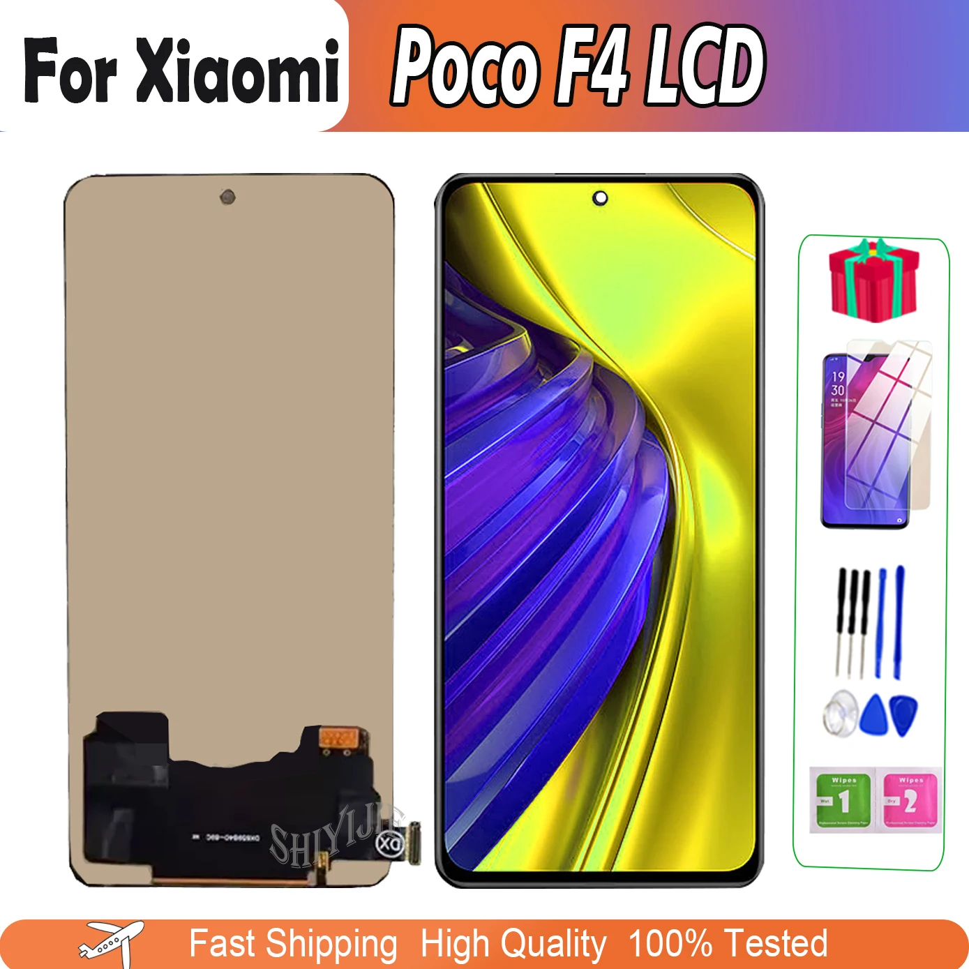 

6.67'' LCD Original For Xiaomi Poco F4 22021211RG 22021211RI Display Touch Screen For POCO F4 Display Screen Digitizer Assembly