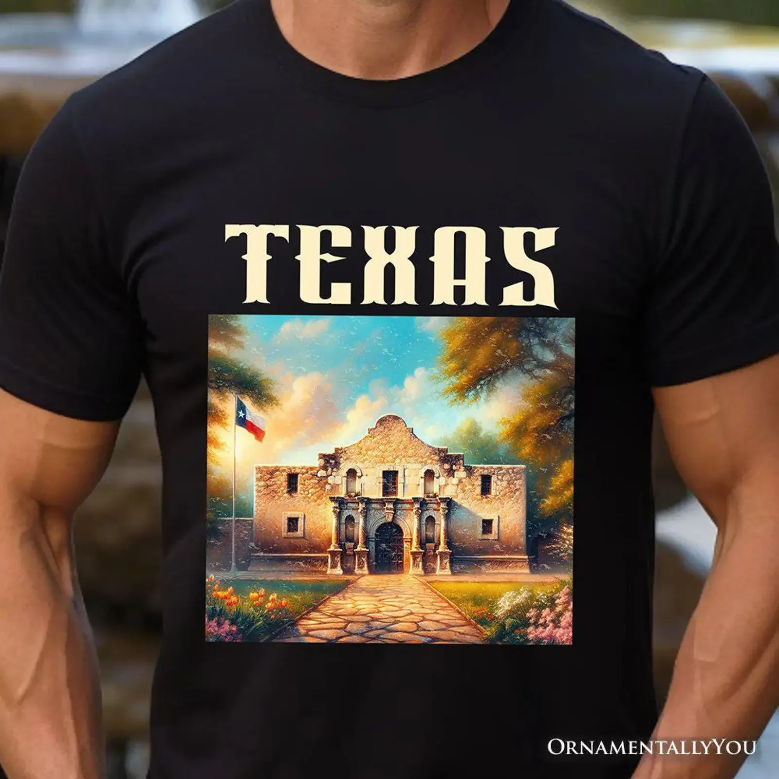 Rustic Texas State Alamo T Shirt American Western Charm and San Antonio Historical Souvenir vintage Washed streetwear fashion