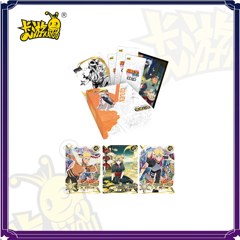 Kayou Genuine Naruto Legacy Collection Card Array Chapter Card Периферийные коллекционные карты