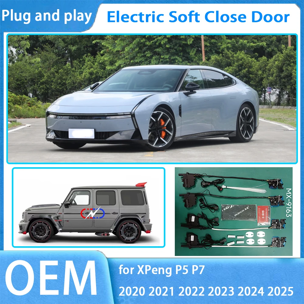 

for XPeng P5 P7 2020-2025 OEM Car Soft Close Door System Automatic Electric Auto Pull Power Latch Power Closing