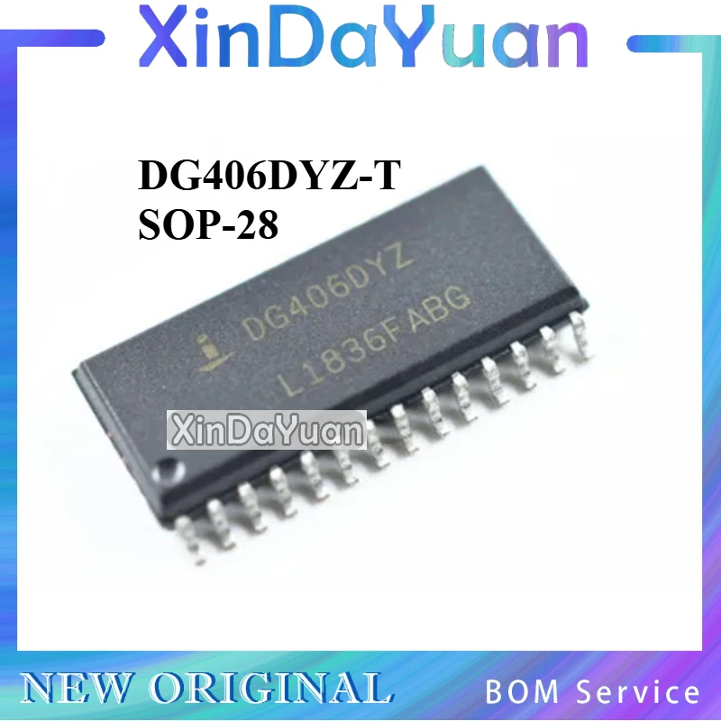 5 pcs DG406DY DG406DYZ DG406DYZ-T SOP-28 Analog Switch Chip