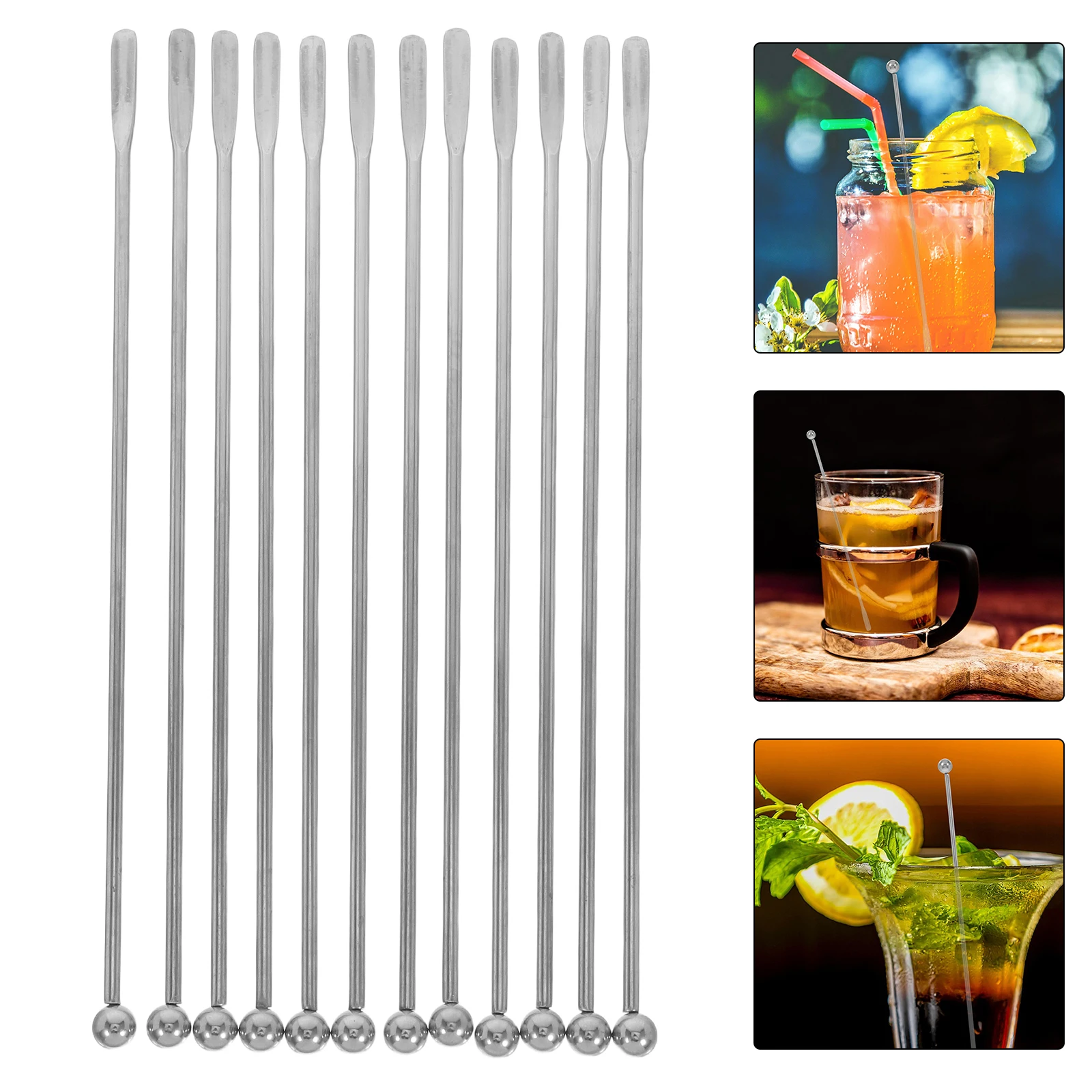 

12 Pcs Swizzle Stick Wedding Coffee Stirrers Tiny Stirring Tool Espresso Accessories Drinks