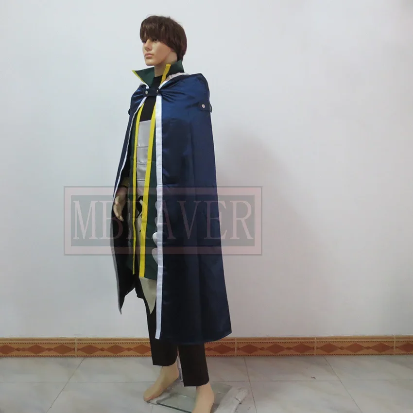 Jellal Fernandes After Seven Years Christmas Party Halloween Uniform Outfit Cosplay Costume Customize Any Size