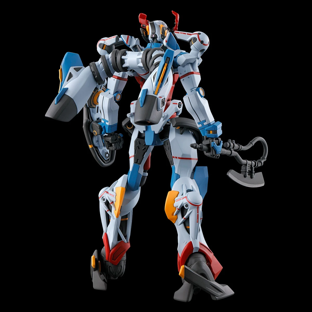 Original Genuine Bandai HG MSGG gMS-Ω GQuuuuuuX Assembly Action Figure PVC Collectible Model Statuette Ornament Gift for Kids