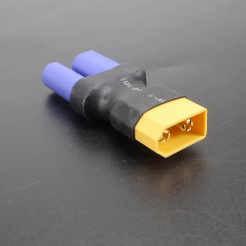 2-teiliger EC5-Stecker und -Buchse auf XT60-Stecker und -Buchse Adapter für RC FPV Lithium-Akku ESC – Detail 6